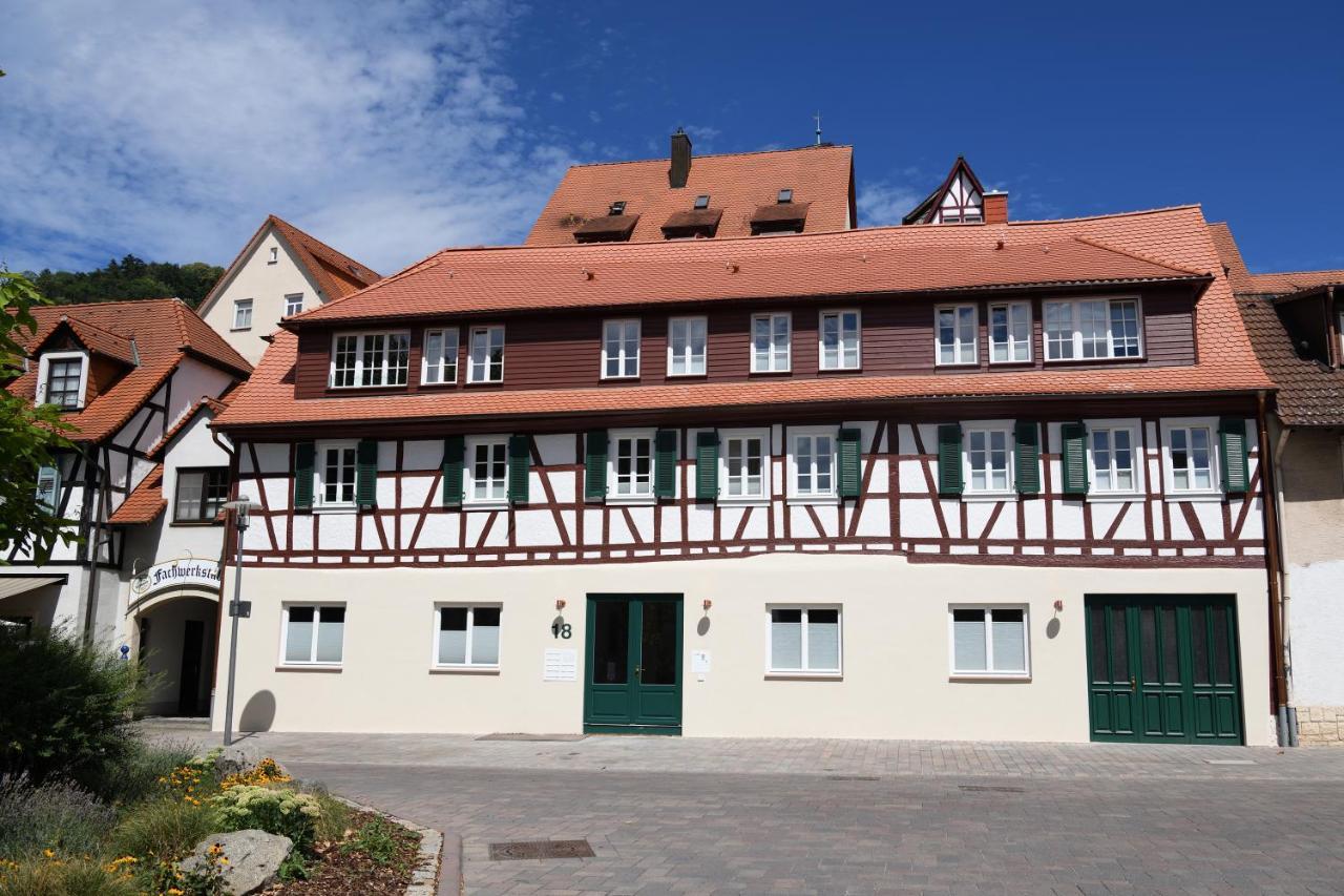 Das schiefe Haus Wohnung Starkenburg Heppenheim  Exterior foto